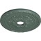 Ekena Millwork Palmetto Ceiling Medallion (Fits Canopies up to 5"), 20 7/8"OD x 3 5/8"ID x 1 5/8"P, Cloud Burst CM20PMCBF - alternate 5